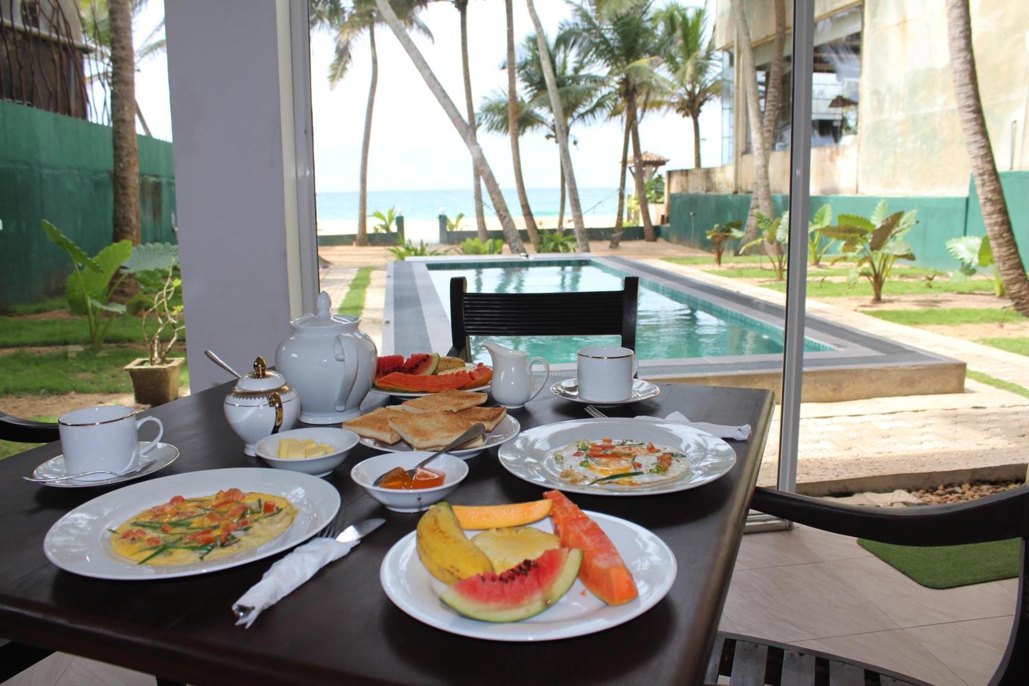 Prana Beach Hotel Ex Guli ฮิกคาดูวา ภายนอก รูปภาพ